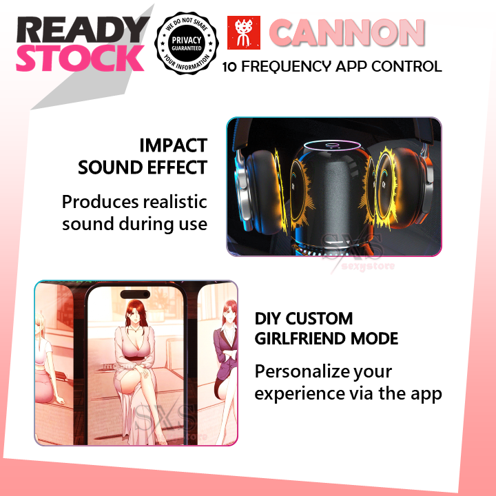 Galaku Little Cannon vibration Masturbator with APP sex toy for men masturbator for men with APP Galaku 小钢炮成人用品 APP飞机杯