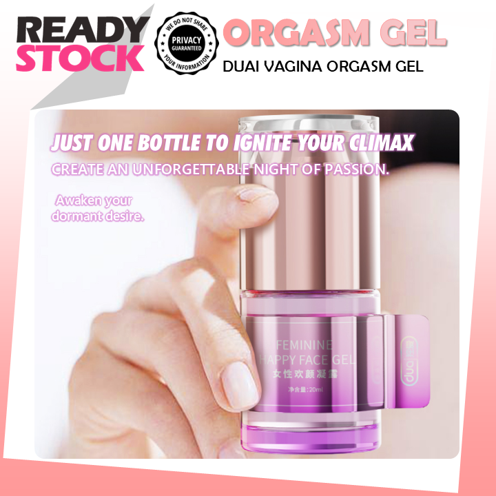 DUAI “Pleasure Bloom” Arousal Gel for Women 20ml Intimate Sensitivity Enhancer & Lubricant