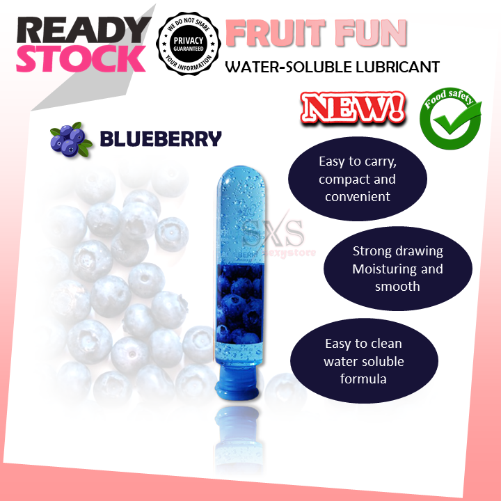 FRUITS FUN 80ML Water Soluble Sex Lubricant Oil Gel Smooth Fruity Adult Sexual Jelly Gel Edible Flavor Sex Toys 润滑油 可食用