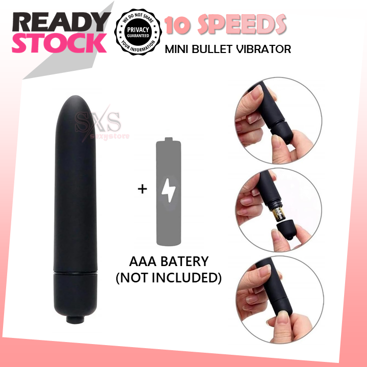 10 Speed Bullet Vibrator Clit Stimulation G-spot Dildo Adult Sex Toys For Women Massager 自慰棒 震动器 震动棒