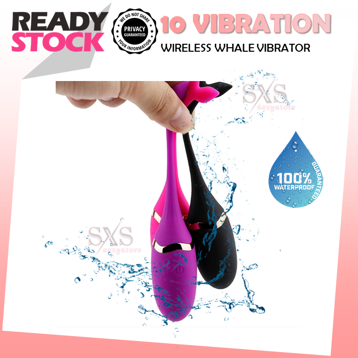 Little Whale Vibrator – USB Rechargeable Remote Control Vibrating Egg for Women