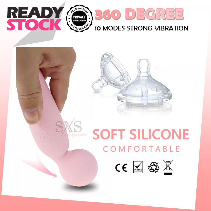 LILO 10 Mode Powerful G-spot AV Vibrator Silicone Dildo Vibrating penis Stimulator 震动器 自慰棒 按摩棒 跳蛋 震动棒