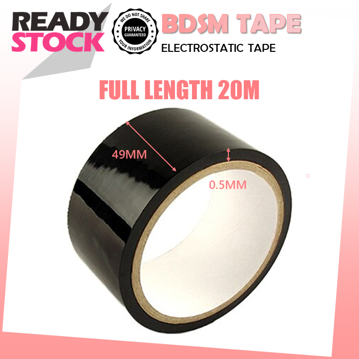 BDSM Bondage Tape – Non-Stick Electrostatic Restraint Tape for Couples