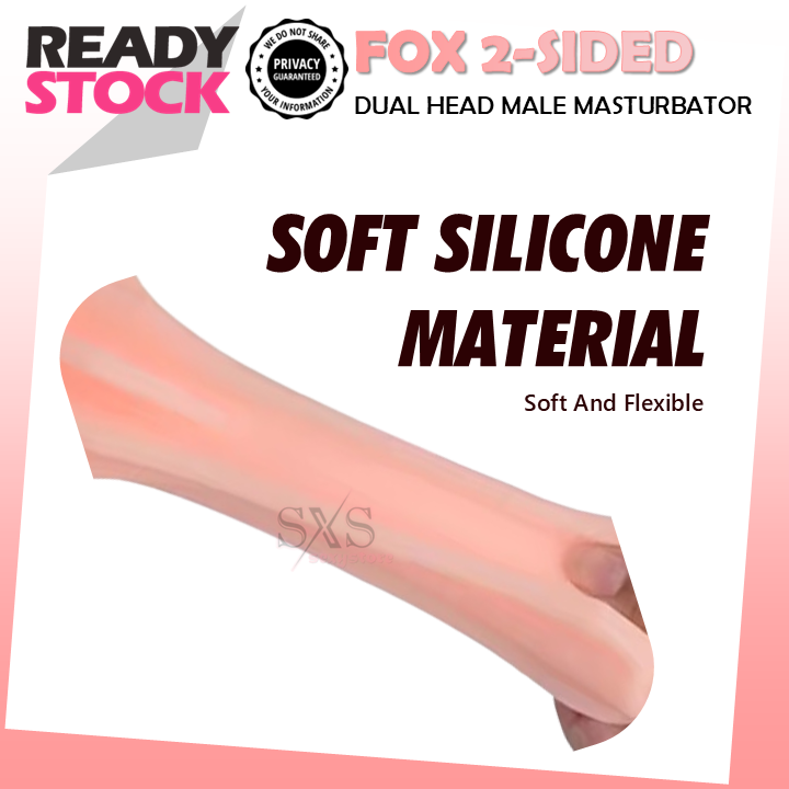 FOX 2-Sided Automatic Male Masturbator Dual Head Men Masturbation Cup