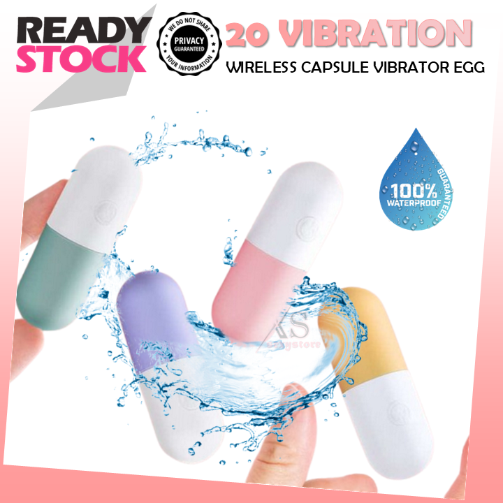 GALAKU WIireless Capsule Egg for Her Vibrator (Heartbeat Version)