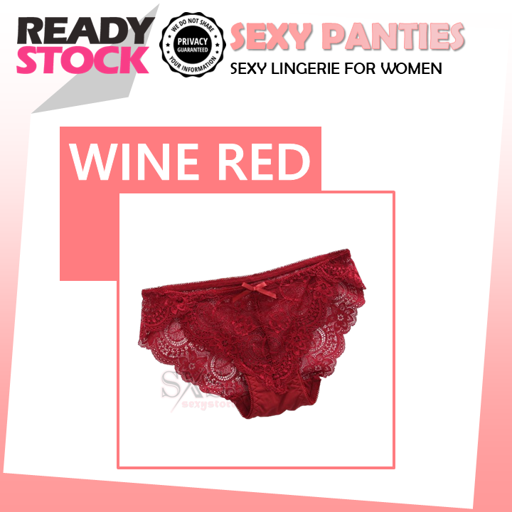 Transparent Lace Sexy Panties Ladies Seamless Thongs Hollow Briefs Low Waist Underwear