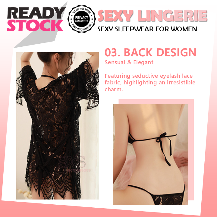 Elegant Lace Lingerie – Sexy Sleepwear for Women