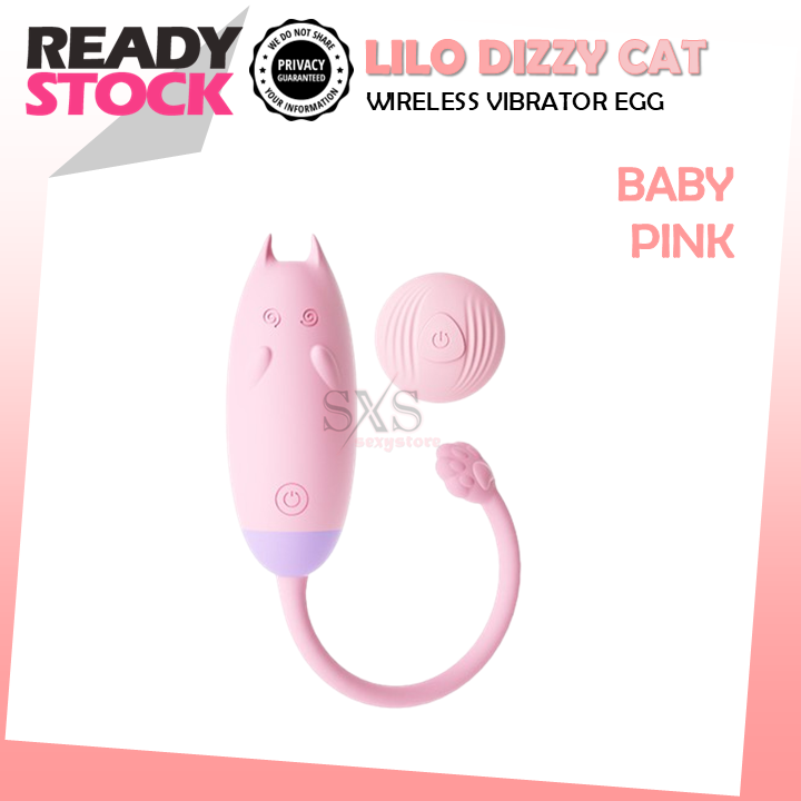 LILO Dizzy Cat Wireless Remote Control Vibrating Egg with 10 Vibration Modes