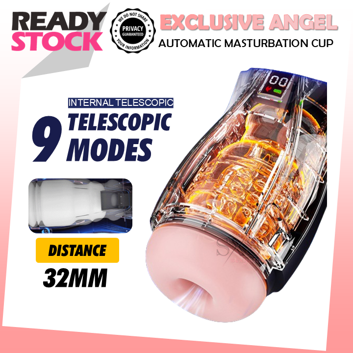 Exclusive Angel Fantasy Automatic Masturbator Cup for Men