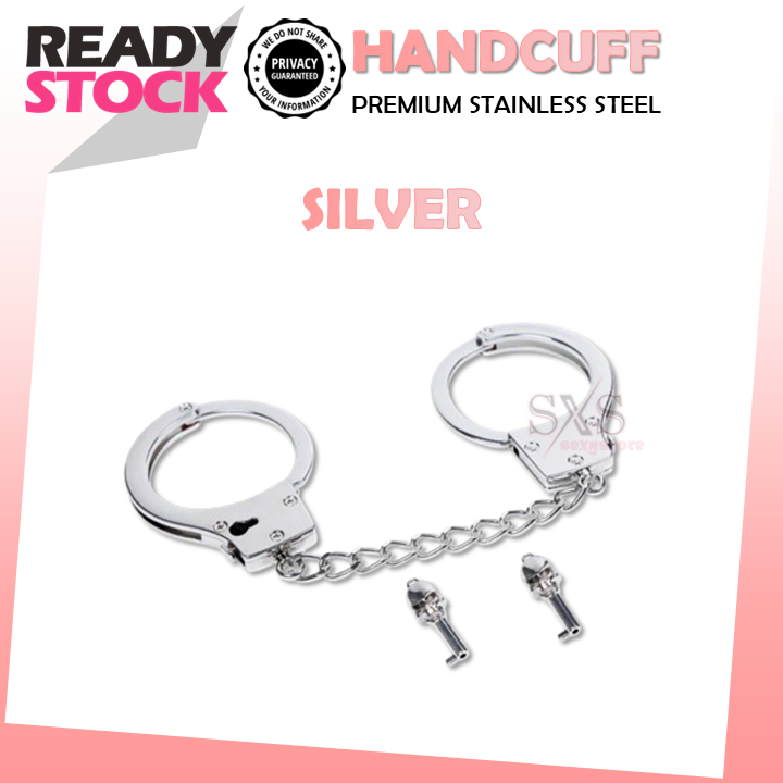 BDSM Premium Quality Skeleton Handcuff - Stainless steel Hand Cuff