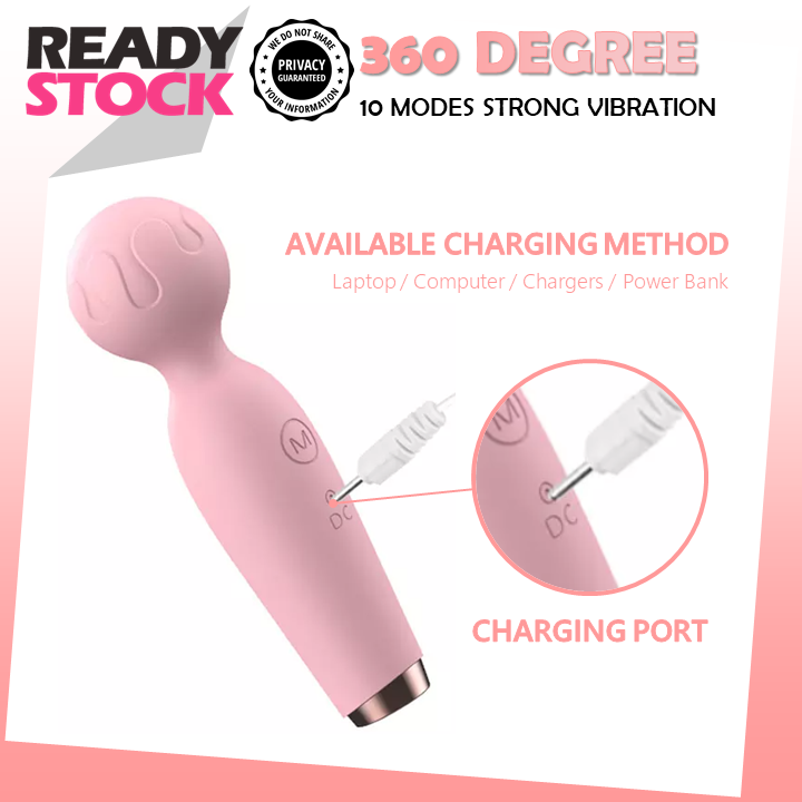 LILO 10 Mode Powerful G-spot AV Vibrator Silicone Dildo Vibrating penis Stimulator 震动器 自慰棒 按摩棒 跳蛋 震动棒