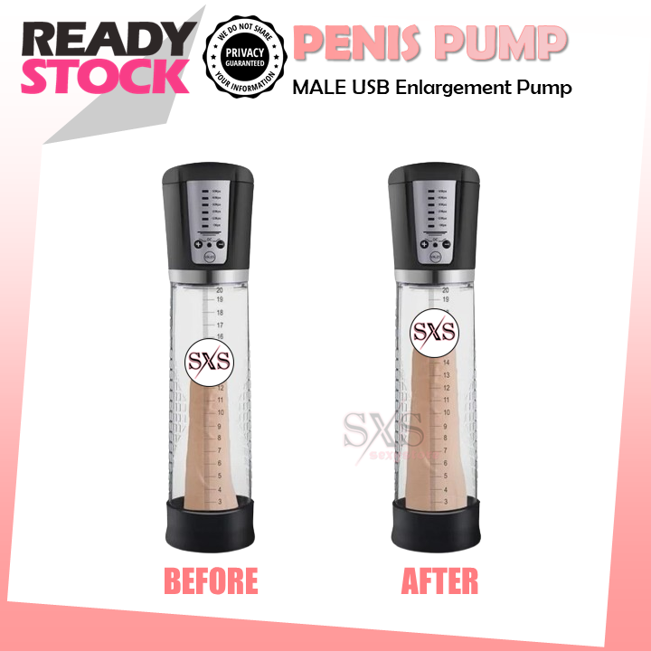 USB Penis Pump – Usb Rechargeable Vacuum Enlargement Pump for Men