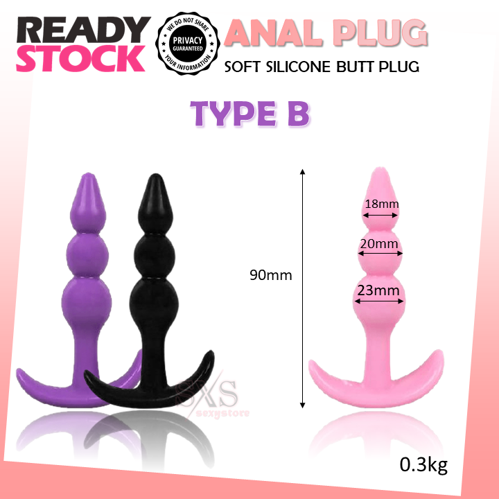 Soft Silicone Anal Plug For Women Anal Butt Plug For Female Anal Sex Toy Adult Toy For Girls Alat Bantuan Seks Wanita 肛塞