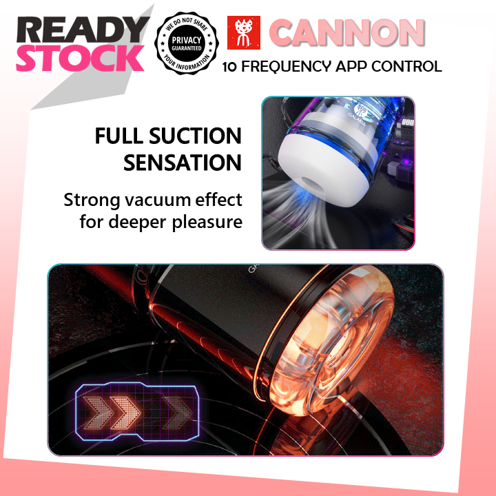 Galaku Little Cannon vibration Masturbator with APP sex toy for men masturbator for men with APP Galaku 小钢炮成人用品 APP飞机杯