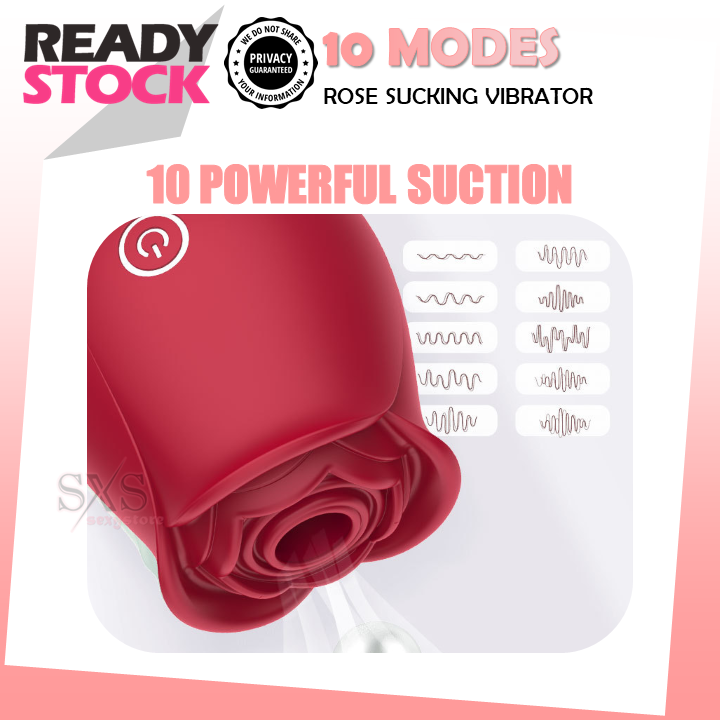 Rose Sucking Vibrator – 10 Intense Suction Modes for Ultimate Pleasure