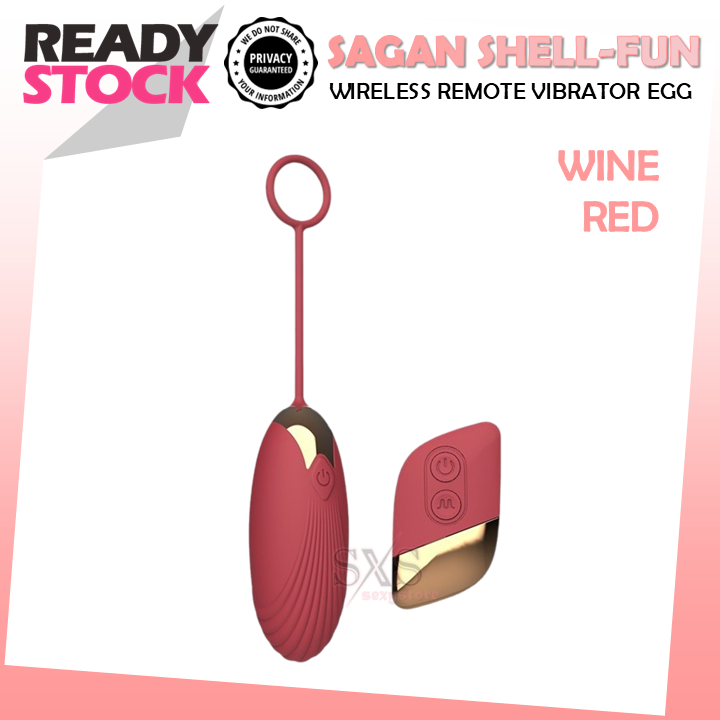 SAGAN SHELL-FUN Wearable Vibrating Egg with 12 Vibration Modes