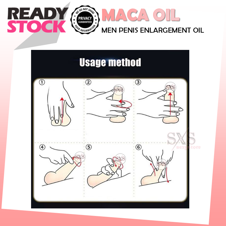 MACA Men Health Care Enlarge Massage oil Penis Growth Extension Oil