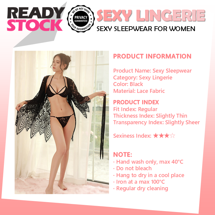 Elegant Lace Lingerie – Sexy Sleepwear for Women