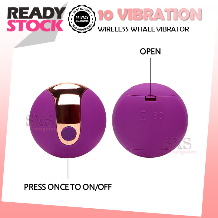 Little Whale Vibrator – USB Rechargeable Remote Control Vibrating Egg for Women
