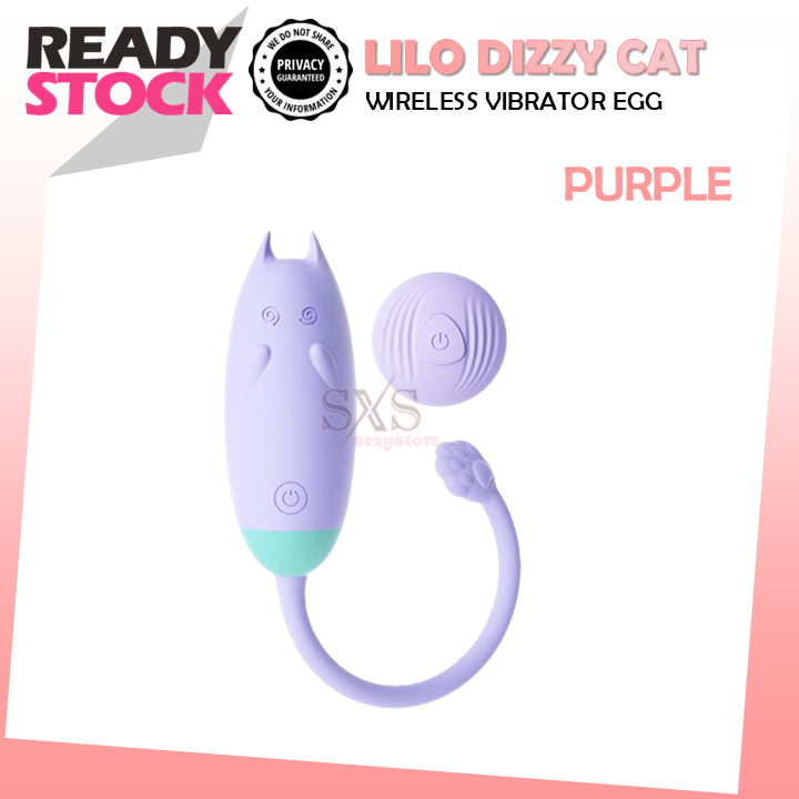LILO Dizzy Cat Wireless Remote Control Vibrating Egg with 10 Vibration Modes