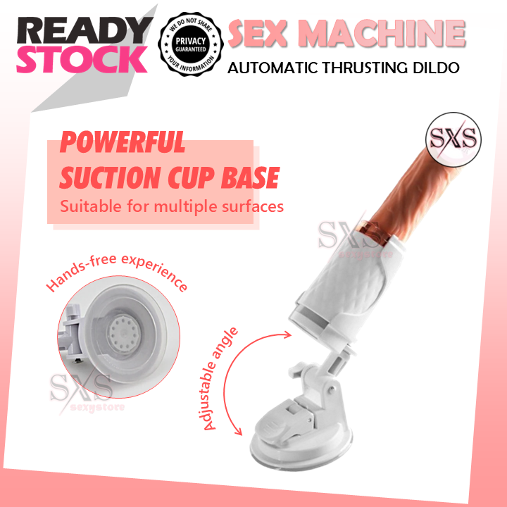 𝐇𝐀𝐍𝐃𝐒-𝐅𝐑𝐄𝐄 'Diamond Love' Fully Automatic Telescopic Penis Thrusting Machine