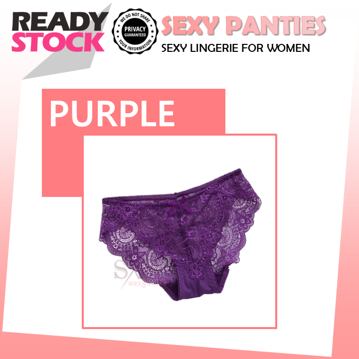 Transparent Lace Sexy Panties Ladies Seamless Thongs Hollow Briefs Low Waist Underwear