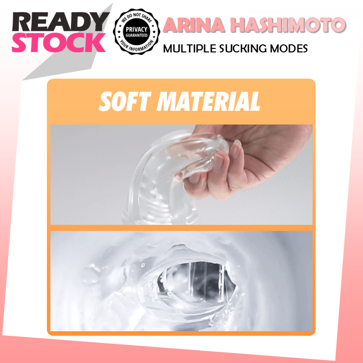 MIZZZEE AV Star Idol ARINA HASHIMOTO 桥本有菜 Automatic Sucking Male Masturbator