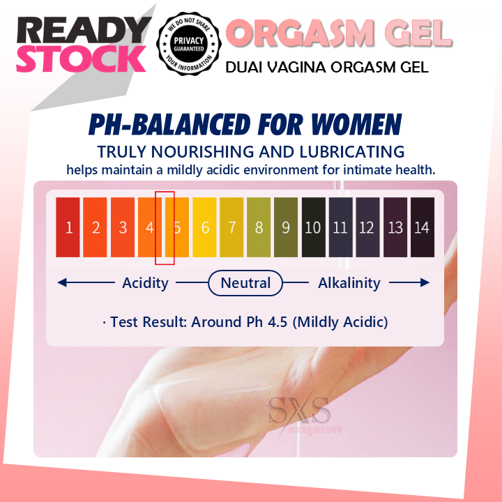 DUAI “Pleasure Bloom” Arousal Gel for Women 20ml Intimate Sensitivity Enhancer & Lubricant