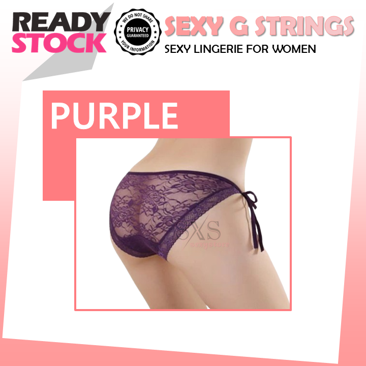 Sexy Lace Adjustable Detachable G String Thongs Women Panties