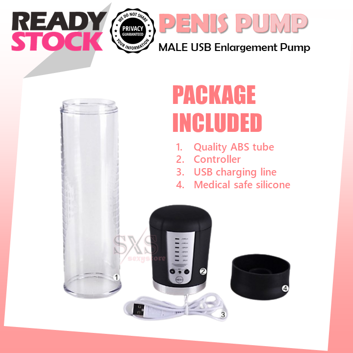 USB Penis Pump – Usb Rechargeable Vacuum Enlargement Pump for Men