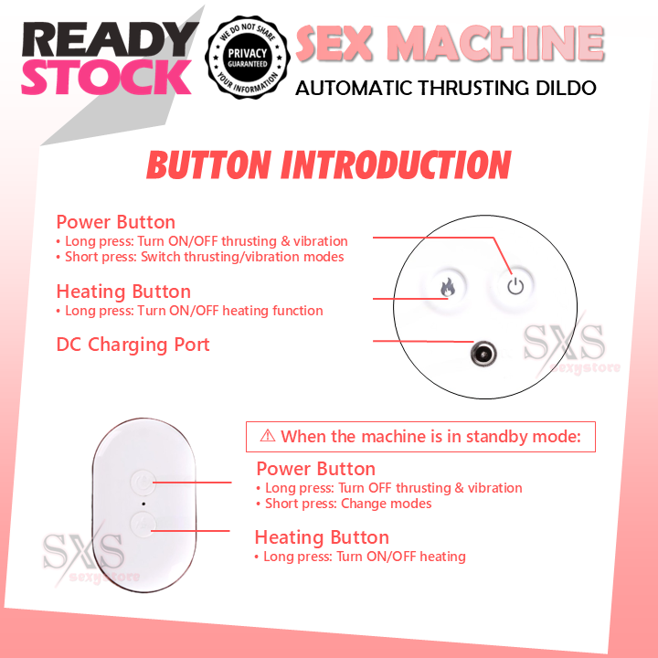 𝐇𝐀𝐍𝐃𝐒-𝐅𝐑𝐄𝐄 'Diamond Love' Fully Automatic Telescopic Penis Thrusting Machine