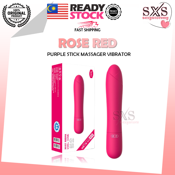 LILO Purple Stick G SPOT 5 Vibration Modes Bullet Vibrato AV Stick Massager