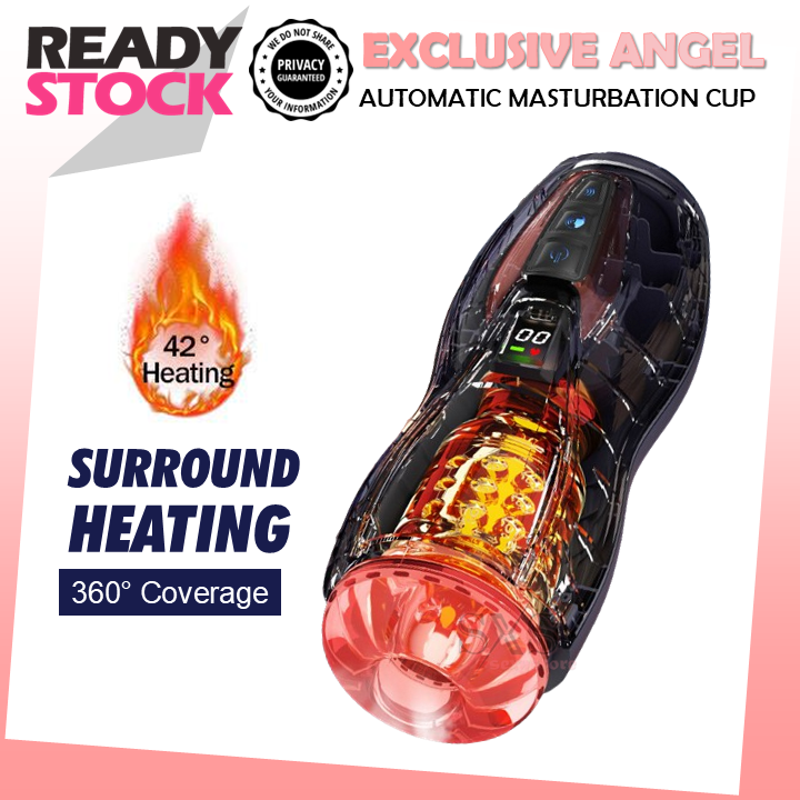 Exclusive Angel Fantasy Automatic Masturbator Cup for Men