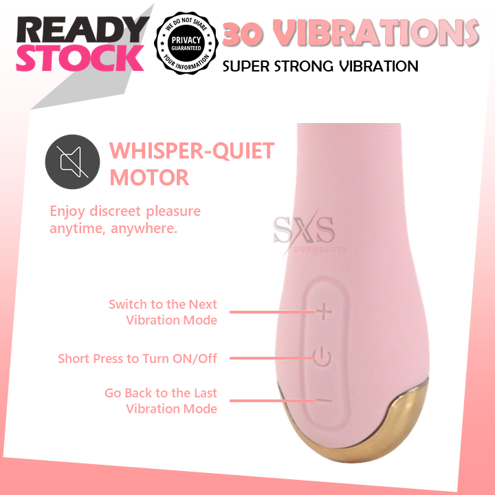 30 Powerful Vibration Modes Vibrator Licking Sensation for Clitoris & Breast USB Rechargeable Licking Stimulator Sex Toy For Women Tongue Massager 自慰棒 按摩棒