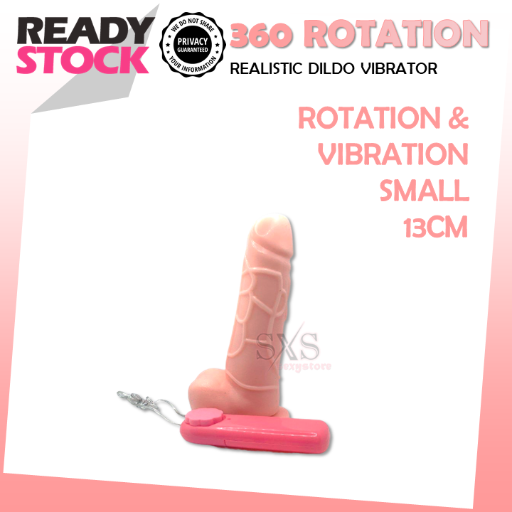 Multi-Speed Rotating Realistic Dildo – Powerful Vibrating Sex Toy