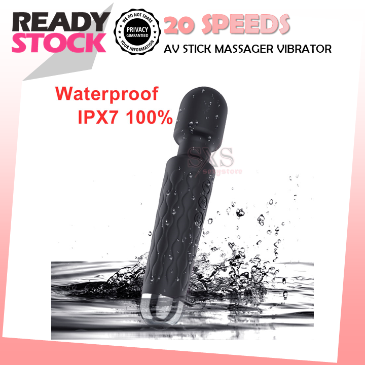 Dildo Tanpa Kord Boleh Dicas semula Penggetar Elektrik G Spot Untuk Wanita Av Massager AV Stick Mainan Dewasa Mainan Seks Untuk Wanita 按摩棒 自慰棒