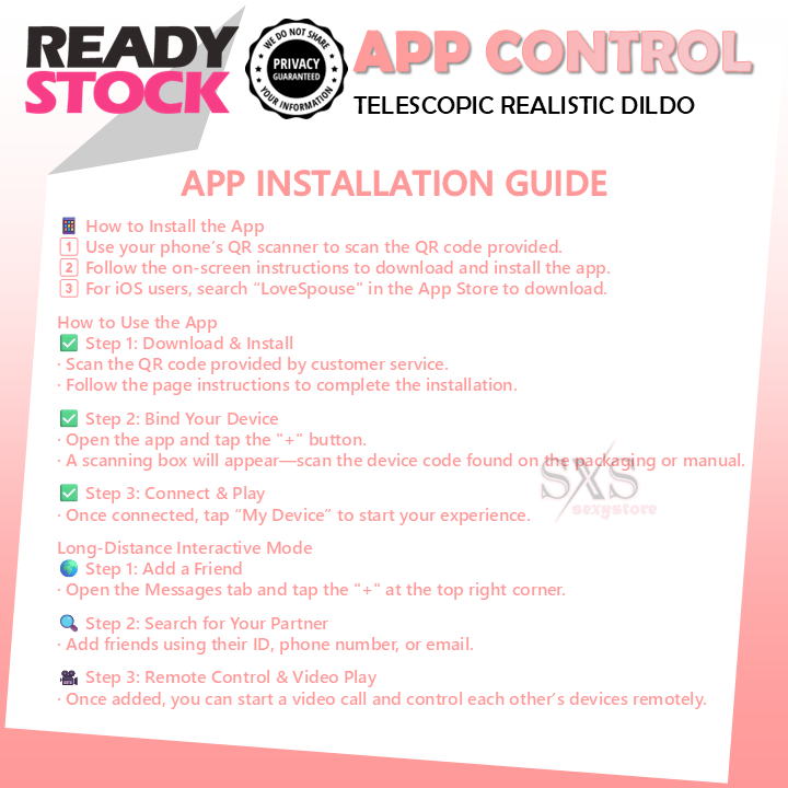 4in1 Realistic Thrusting Dildo Vibrator Sex Toys for Women 9 Vibration Mode APP Control