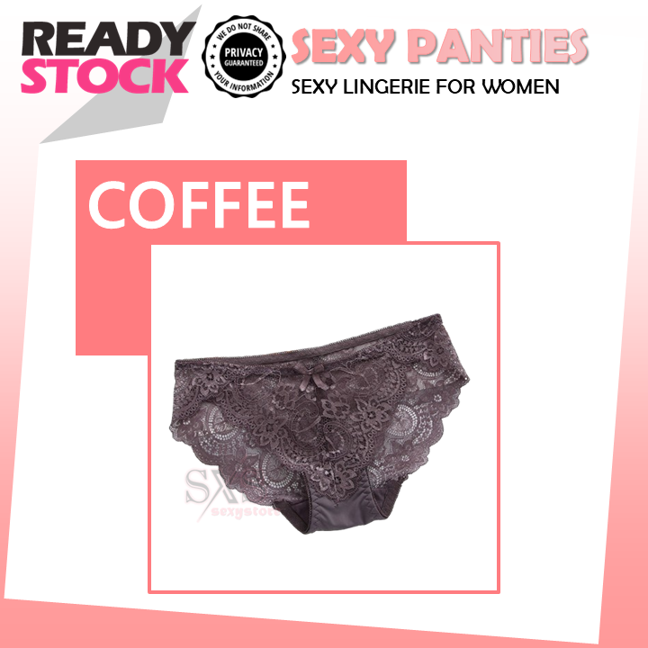 Transparent Lace Sexy Panties Ladies Seamless Thongs Hollow Briefs Low Waist Underwear