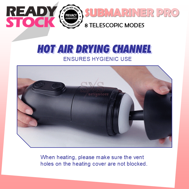 MIZZZEE SUBMARINER PRO Automatic Retractable Masturbation Cup for Men