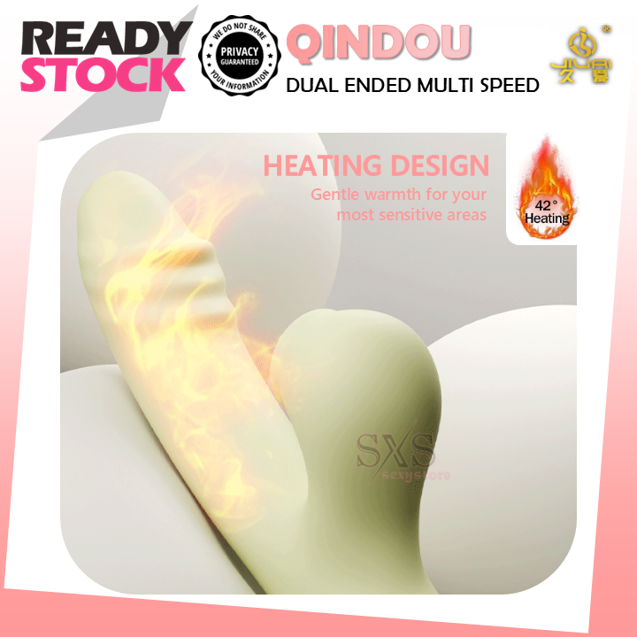 JIUAI Qindou Wand Vibrator for Women Dual-Ended Multi-Speed AV Massager