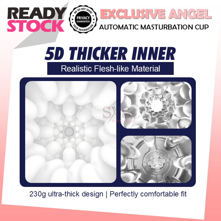 Exclusive Angel Fantasy Automatic Masturbator Cup for Men