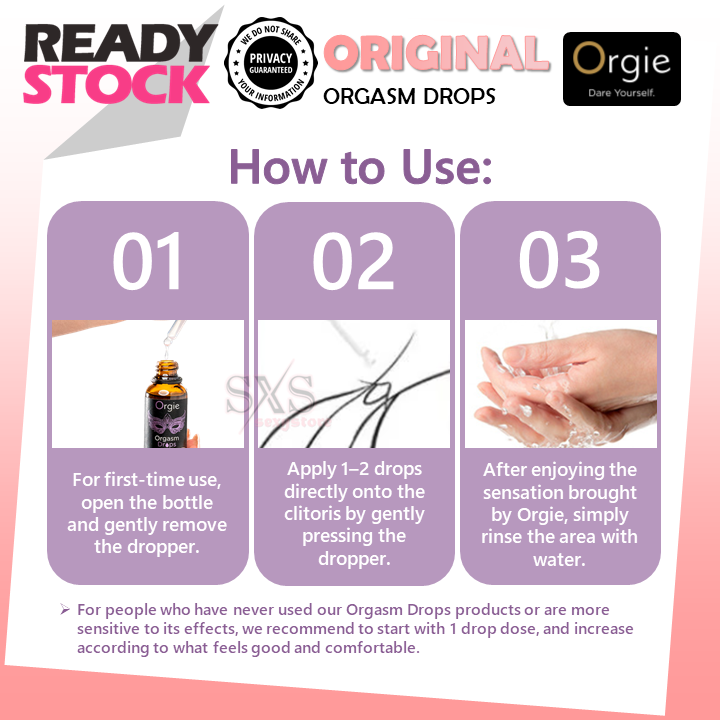 Orgie "Sexy Vibe" Heating Sensation Gel 15ml Arousal Enhancer for Women