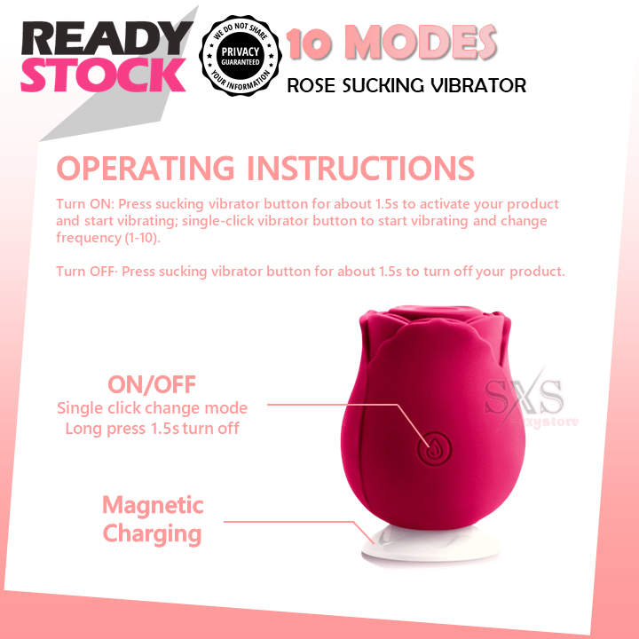 Rose Sucking Vibrator – 10 Intense Suction Modes for Ultimate Pleasure