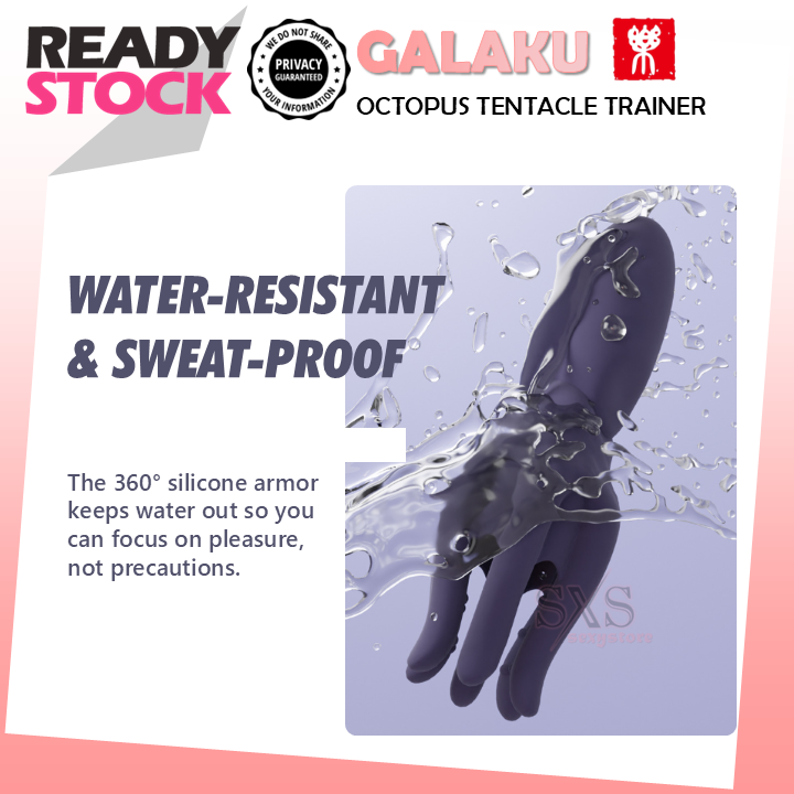 GALAKU Octopus Glans Vibrator Male Head Trainer & Vibrating Masturbator for Penis Exercise