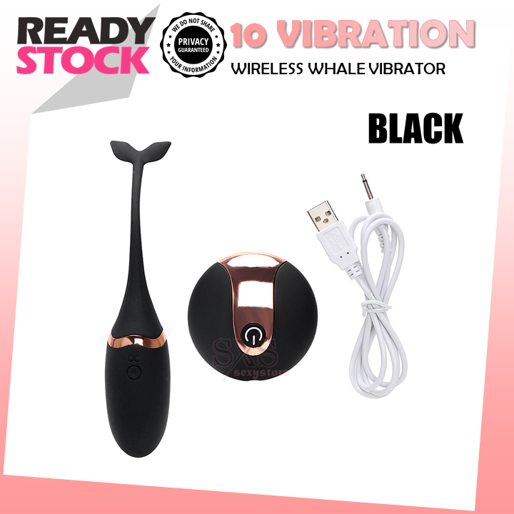 Little Whale Vibrator – USB Rechargeable Remote Control Vibrating Egg for Women
