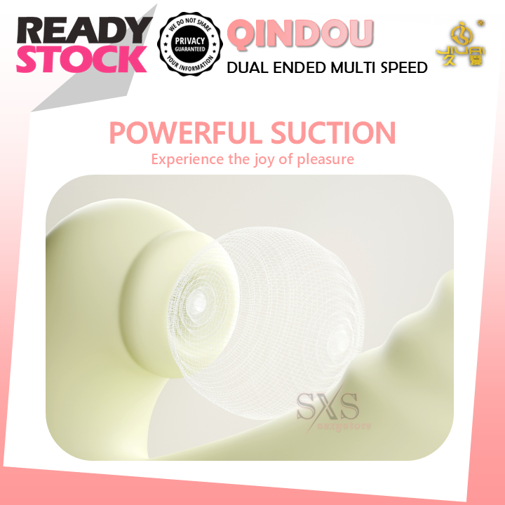 JIUAI Qindou Wand Vibrator for Women Dual-Ended Multi-Speed AV Massager