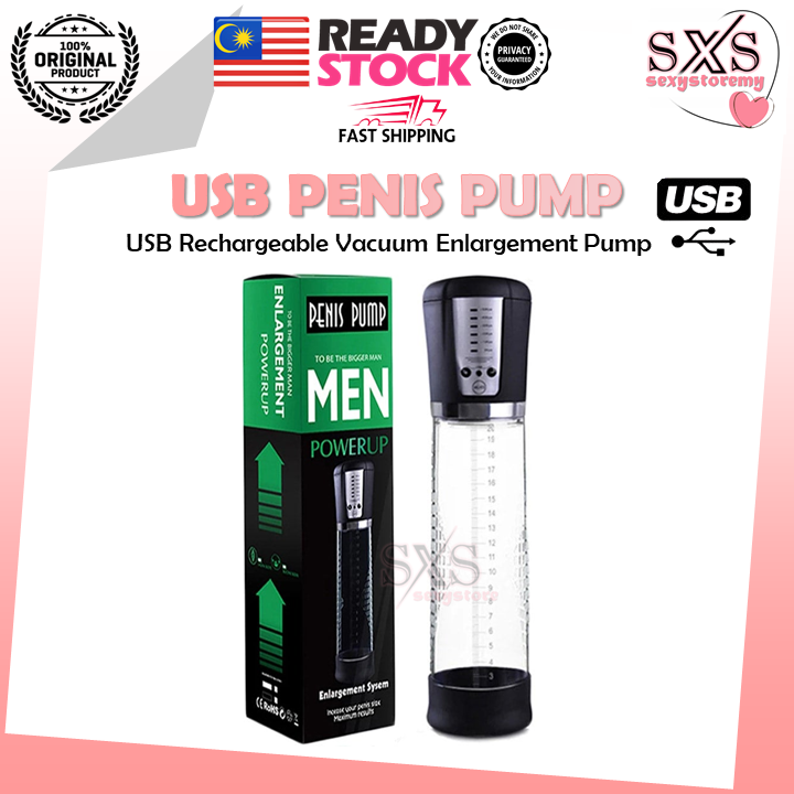 USB Penis Pump – Usb Rechargeable Vacuum Enlargement Pump for Men