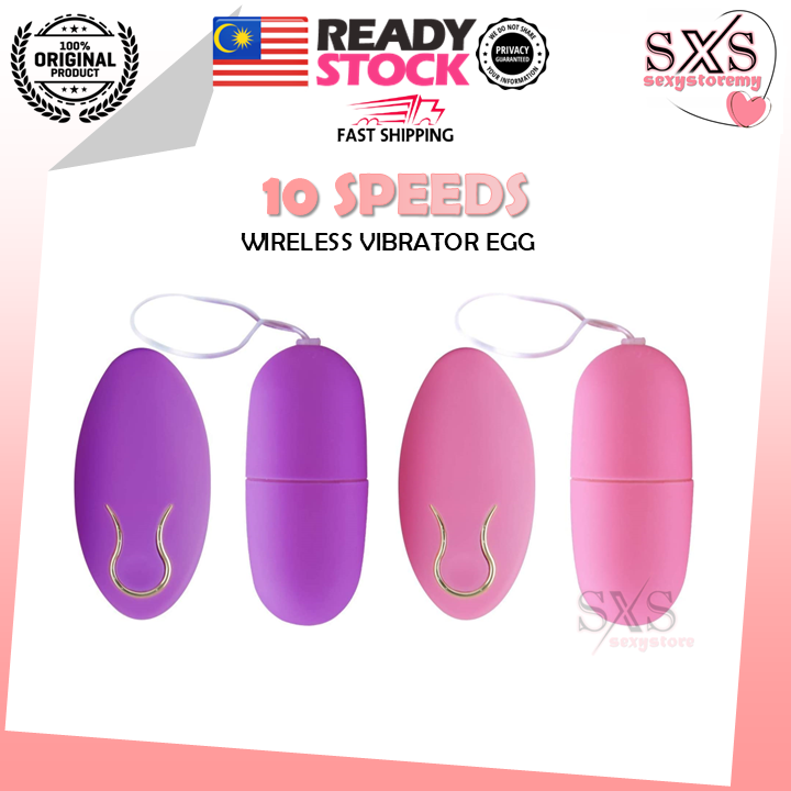 Wireless Vibrator Egg Multiple Speed Vibrating Egg Remote Control Masturbation Sex Toy 无线 跳蛋 Alat Seks Bantuan Wanita
